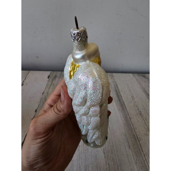 Patricia breen noel Angel cherub tree ornament glitter Xmas tree - Picture 7 of 9